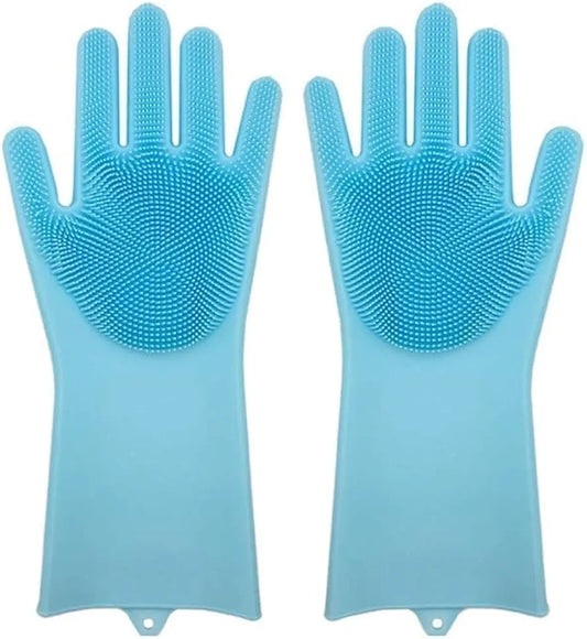 Silicone Dish Washing and Cleaning Gloves