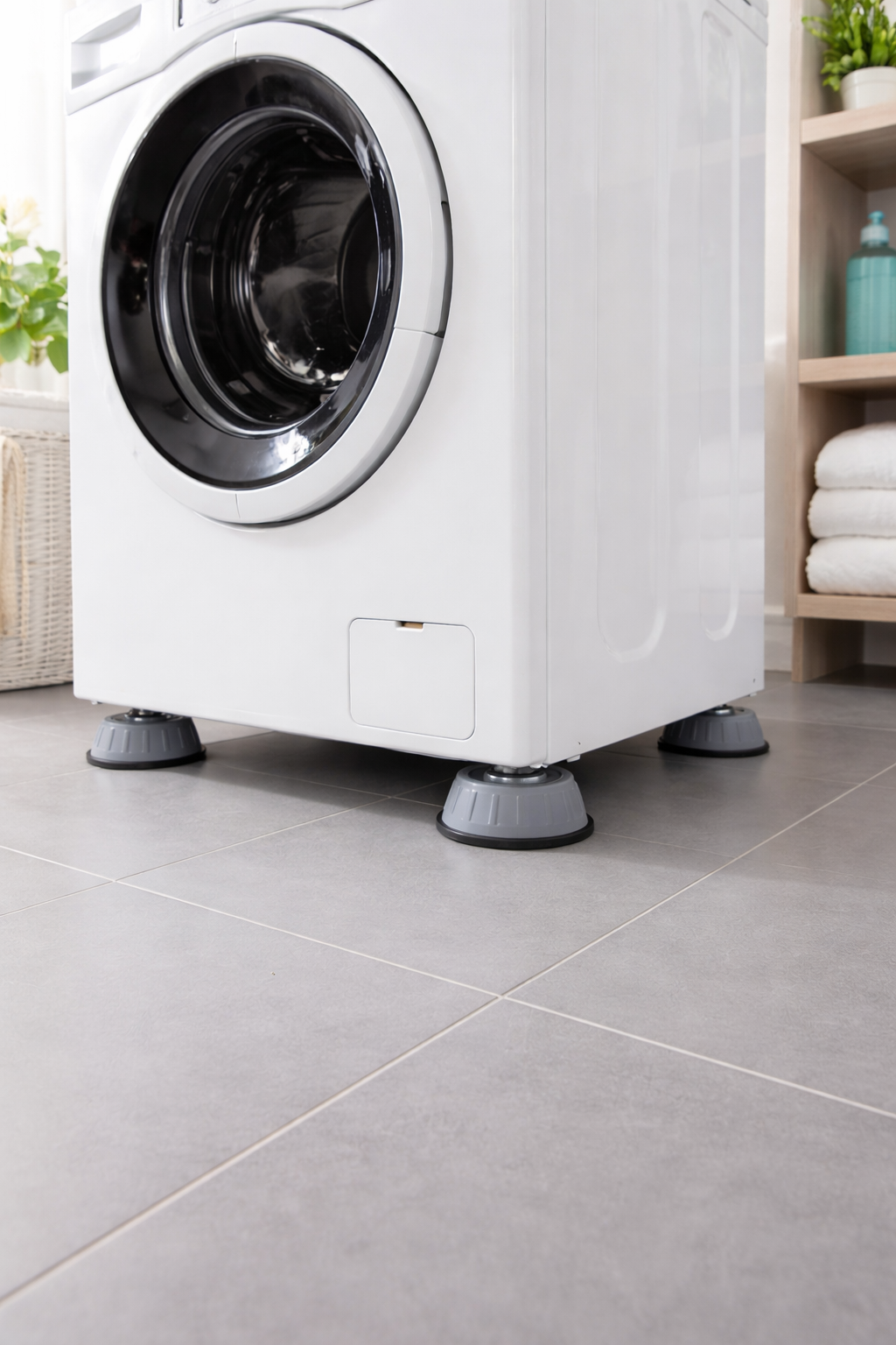 Anti-Vibration Pads for Washing Machine / Dryer – 4-Piece Shock-Proof Set