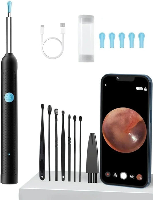 Earwax Removal Tool Kit with HD Camera Wifi Connection