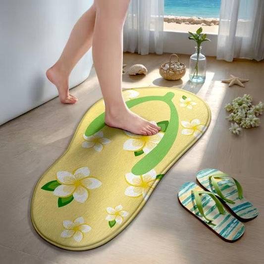 Mat with Slippers Style Anti-Slip