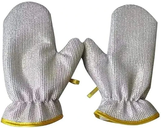 Kitchen Wire Dishwashing Gloves