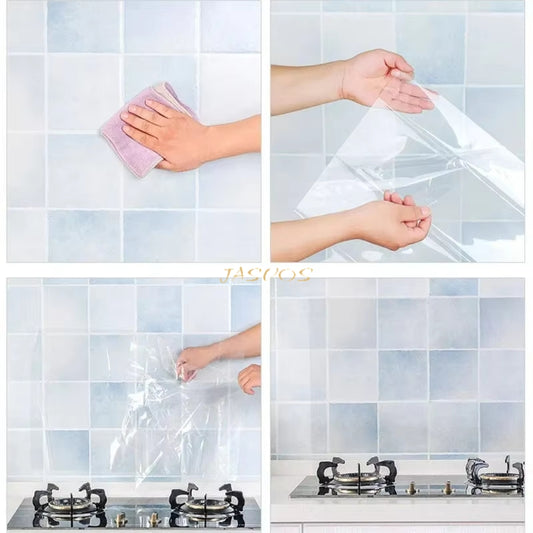 Transparent Electrostatic Wall Protection Film Buy 1 Get 1 Free