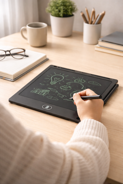 Multicolor LCD Writing & Drawing Tablet – Kids Creative Board