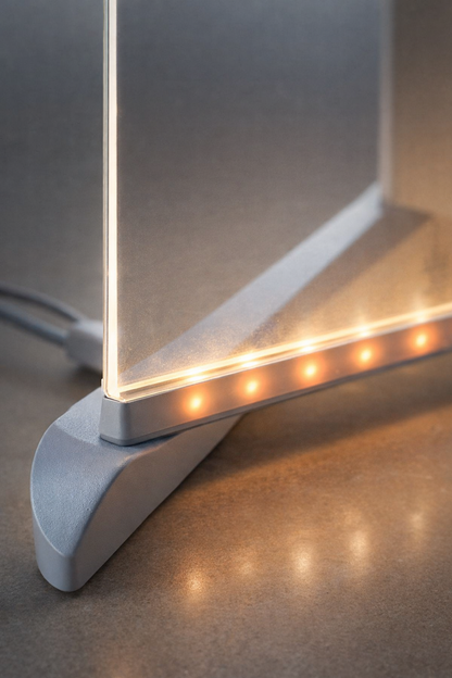 LED Acrylic Writing & Drawing Light Pad (with 12 Neon Pens)