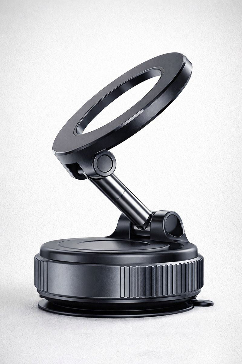 Vacuum Suction Magnetic Phone Holder – Hands-Free Mount