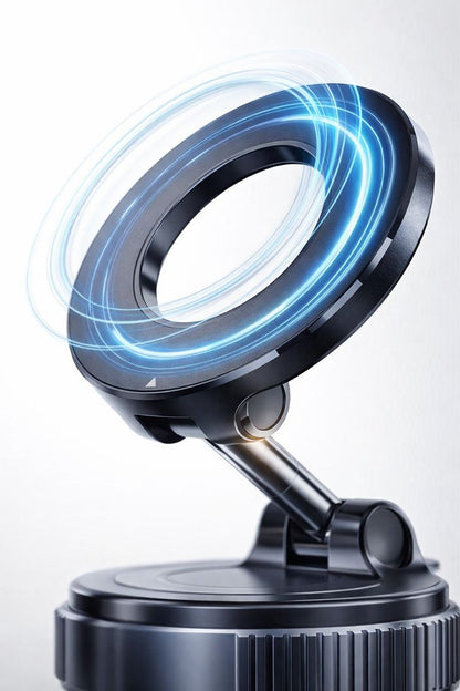 Vacuum Suction Magnetic Phone Holder – Hands-Free Mount