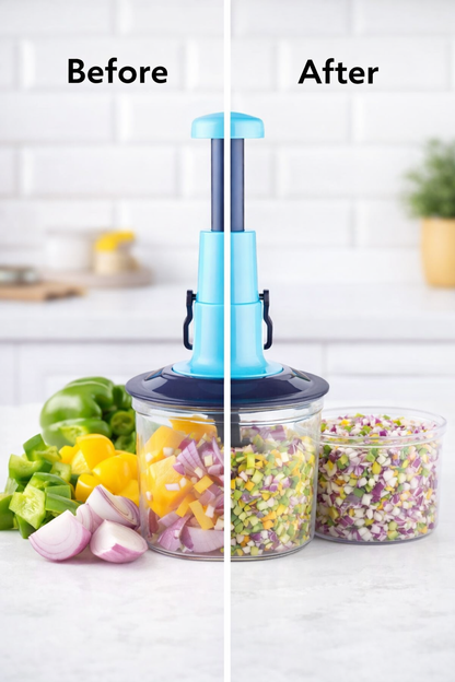 Manual Fruit & Vegetable Chopper – Easy Kitchen Prep