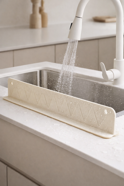 Silicone Splash Guard – Water Splash Protector (Pack of 2)