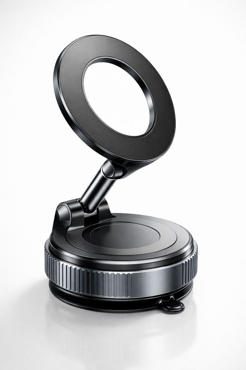 Vacuum Suction Magnetic Phone Holder – Hands-Free Mount