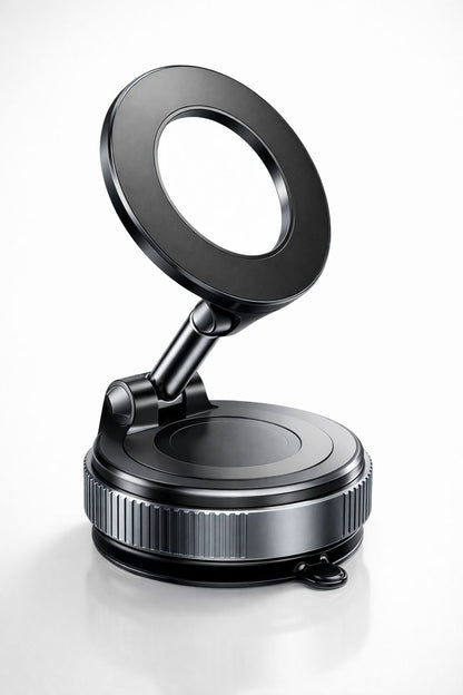 Vacuum Suction Magnetic Phone Holder – Hands-Free Mount