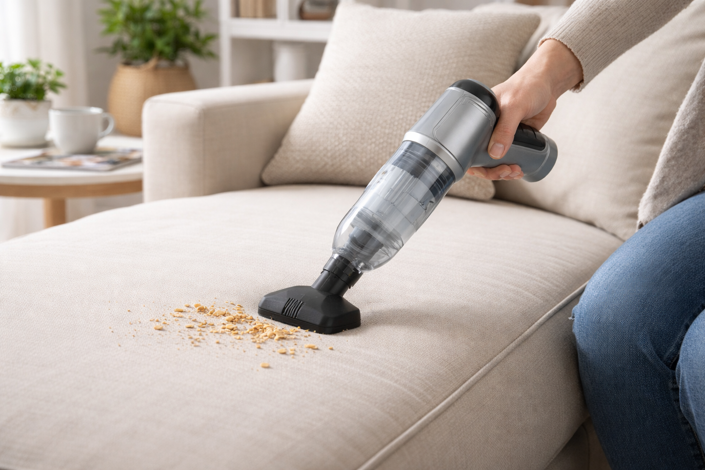 Wireless Mini Vacuum Cleaner – Handheld Portable Dust Remover
