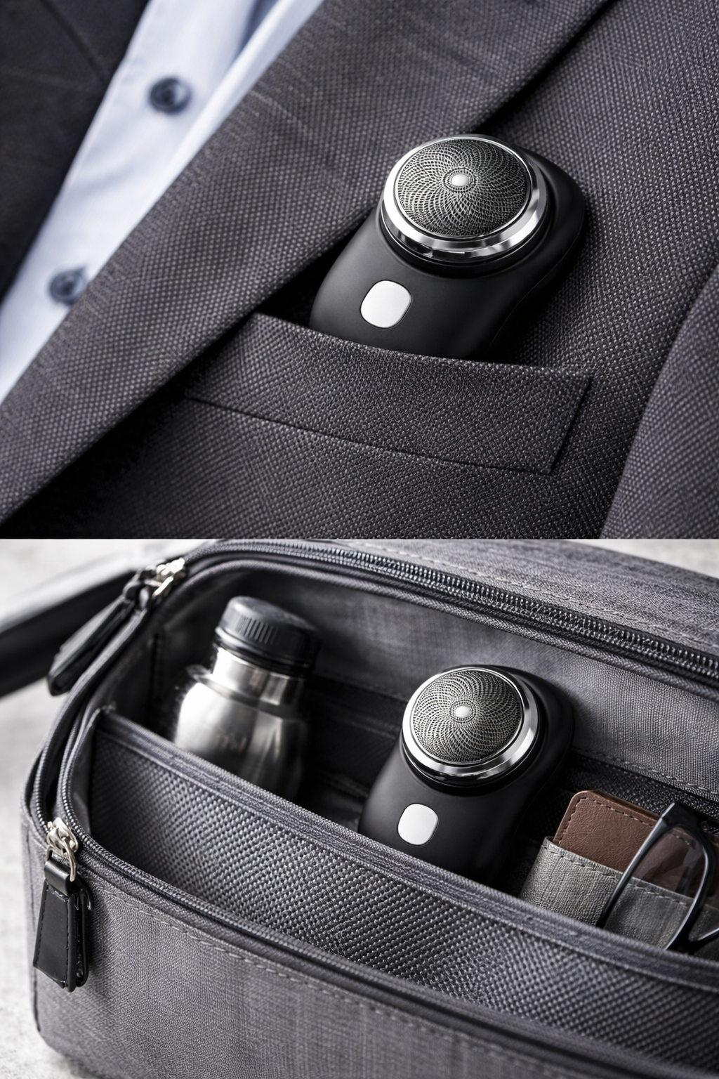 Mini Electric Shaver – Portable USB Rechargeable Grooming